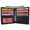 Black, variant on Mens RFID Blocking Bifold Hipster Hunter Leather Euro Credit Card ID Wallet
