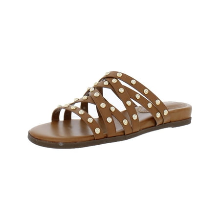 

Nine West Womens CYCLIAS3 Slip On Open Toe Slide Sandals