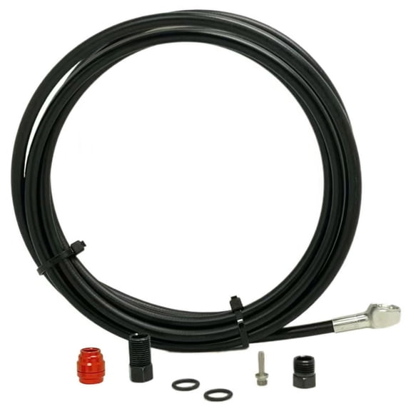 DICEWEN Bicycles Brake Line Set Rubber Steel Essential Bike Brake Hose Hydraulic Line
