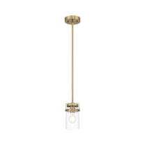 Access Lighting 1 Light Pendant in Brushed Gold Color