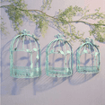thumbnail image 4 of Vintage Country Wall Hanging Wire Iron Half Bird Cage Flower Pot Garden Decoration Retro Birdcage Storage Rack Pot C, 4 of 9