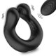 thumbnail image 1 of 1 Uds. Anillo de bloqueo de aro dorado de carga para hombres, control remoto inalámbrico de silicona con vibración, juguetes sexuales, 1 of 4