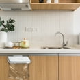 thumbnail image 4 of Over Cabinet Door Hanging Bag Holder Under Kitchen Wall Mounted Garbage Dispenser For Pantry Bathroom Dorm RV, 4 of 5