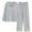 Grey, variant on Flash Deal Getqian Women's Petite Pajama Set Petite Length Tunic Top Wide Leg Pants Womens Loungewear Set Women's Pajama Sets Pink L Clearance Sale