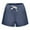 Blue, variant on Womens Shorts Stretchy Plus Size Bandage Solid Running Sports Wide Leg Pants Casual Summer Jean Shorts with Pockets M-6XL