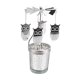 thumbnail image 4 of Candelabro giratorio Portavelas giratorios Vela cónica Vela giratoria Portavelas de luz de té para boda Navidad Chimenea Sala de estar Búho, 4 of 9