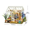 thumbnail image 2 of Robotime ROEDG163 Maison de Jardin Miniature Rêveuse, 2 of 13