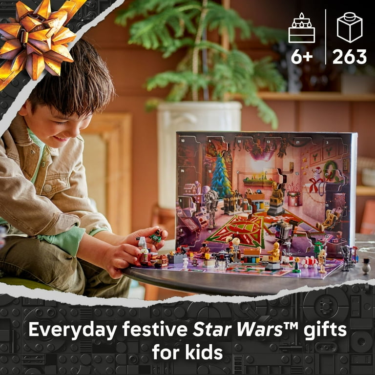 LEGO Star Wars Advent Calendar 2025 Kids Toy - Holiday Countdown