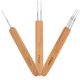 thumbnail image 1 of ColoMX 3pcs kit de agujas de crochet cabello metal crochet agujas salón de rastas herramientas rastas herramientas de trenza, 1 of 7