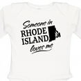 thumbnail image 4 of Inktastic Someone in Rhode Island Loves Me Boys or Girls Long Sleeve Baby Bodysuit, 4 of 5