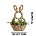 thumbnail image 3 of EUDIDV Easter Basket Essentials;Bunny Basket Hanging Wall Pocket Bunny Basket Hanging Wall Pocket Spring Decor;Easter&nbsp;Basket Stuffers for Toddler, 3 of 7