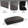 thumbnail image 2 of Funda para gafas SMARTTOP, carcasa rígida, piel sintética, color negro, 2 of 7