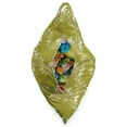 thumbnail image 3 of Sea Shells Lounger Chair Bag, Abstract Swirl and Floral Elements Seahorse Silhouette Pattern Tropical, High Capacity Storage with Handle Container, Lounger Size, Yellow Green White, by Ambesonne, 3 of 5