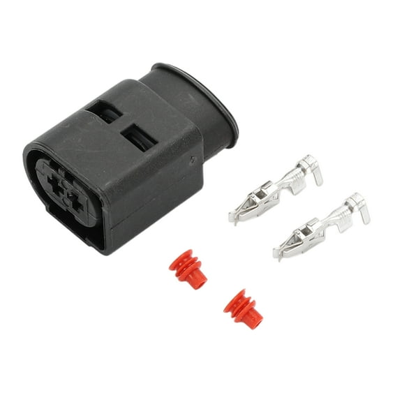 2 Pin Car Wiring Harness Connector Plug Waterproof Female Wire Terminal Connector for Mercedes-Benz 1set