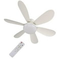 thumbnail image 1 of Luz del Ventilador de Techo, E27 Base Socket de Techo Función de Sincronización del Ventilador Control remoto fácil de instalar para garaje, 1 of 7