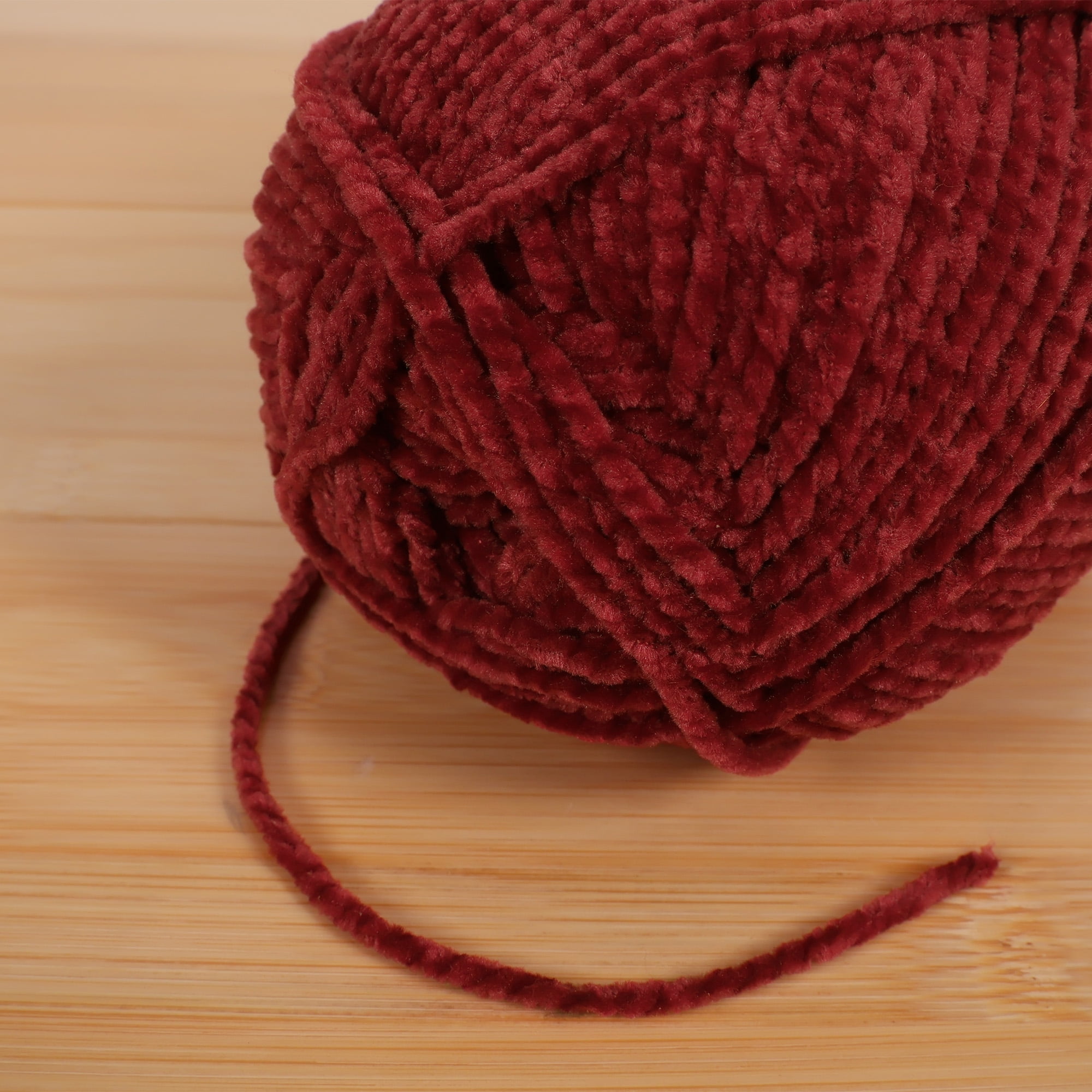 JubileeYarn Chenille Charms Yarn - 100g/Skein Worsted Polyester - Merkaba - 4 Skeins