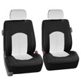 thumbnail image 3 of FH Group, Perforated Leather Seat Covers for Auto Car Sedan SUV Van, Full Set with 2 Headrest Covers, 8 Colors, 3 of 5