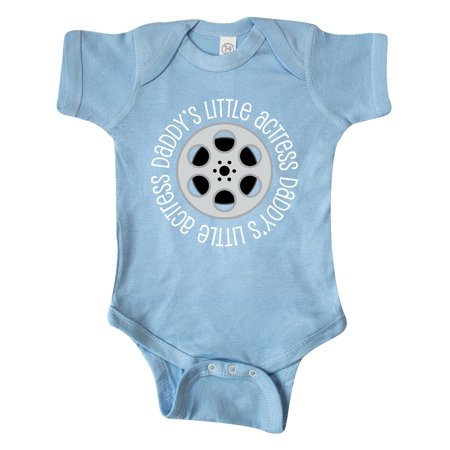 

Inktastic Daddys Little Actress Girls Film Star Gift Baby Girl Bodysuit