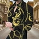 thumbnail image 3 of Camisas florales de moda de verano para hombres, camisas de manga larga con solapa con estampado 3D, ropa informal vintage de calle fresca y ajustada para hombres, 3 of 5