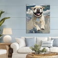thumbnail image 3 of Stupell Industries Traditional Sunny Paws Dog on Beach Canvas Art, 36 x 48, by Svetlana Aleynikova, 3 of 8