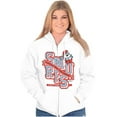 thumbnail image 4 of Retro Papa Smurf Little But So Great Zip Up Hoodie Men's Women's Brisco Brands S, 4 of 6