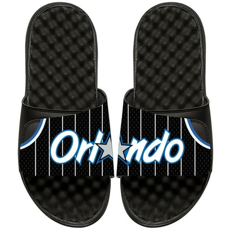 

ISlide Black Orlando Magic NBA Hardwood Classics Jersey Slide Sandals