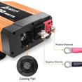 thumbnail image 2 of Ampeak Power Inverter 1000 Watts with Dual AC Outlets 2.1A USB Inverter 12v to 110v Digital Display 12v Inverter, 2 of 7