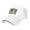 White, variant on Johnson A Wales University Casual Sandwich Baseball Cap Adjustable For Men For Women