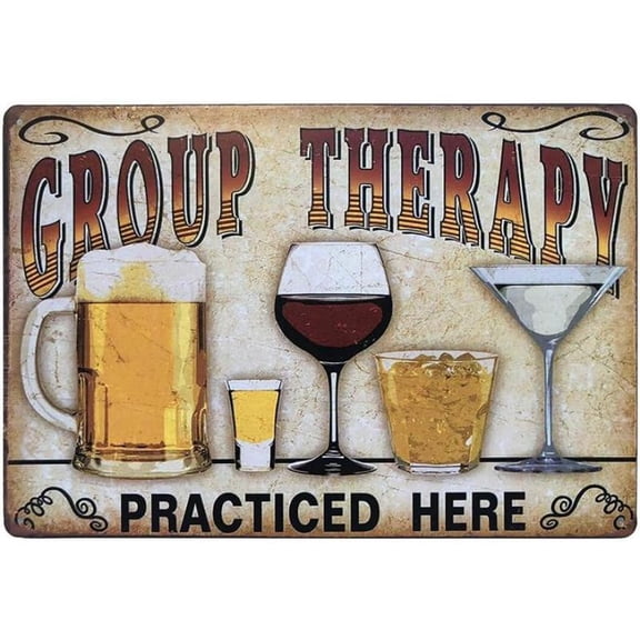 Retro Vintage Metal Tin Sign, I Believe I'll Have Another Beer Tin Sign Bar Cave Metal Sign 12"x 8"