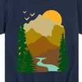 thumbnail image 3 of Instant Message - Outdoor Mountain Scene - Toddler & Youth Short Sleeve Graphic T-Shirt, 3 of 6