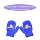 thumbnail image 4 of Qarigey 1 par de manoplas para niños Cubierta de mano adorable Cubiertas de dedos cálidas para mantener el calor con patrones de automóviles para usar guantes y mitones Azul, 4 of 6