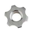 thumbnail image 1 of Tuerca de barra con mancuernas,Tuercas de barra con mancuernas Suministros de repuesto Barra,Abrazadera de tornillo para barra de pesas Equipo antideslizante para interiores,Collar Spinlock con, 1 of 8