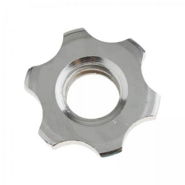 Tuerca de barra con mancuernas,Tuercas de barra con mancuernas Suministros de repuesto Barra,Abrazadera de tornillo para barra de pesas Equipo antideslizante para interiores,Collar Spinlock con