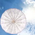 thumbnail image 4 of Triple Folding Umbrella Travel Umbrella for Outdoor Activities Trips Camping Style B, 4 of 6