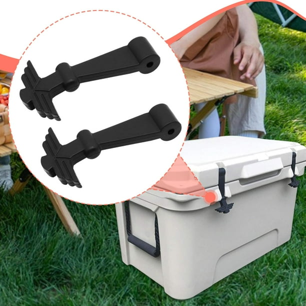 2 pestillos de bloqueo para refrigerador rígido, accesorios, pestillo en T profesional, componentes de reparación, reemplazo directo, pestillo de leva