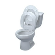 Elevated Toilet Seat, Hinged - Elongated - 1 Each / Each - 43-2571