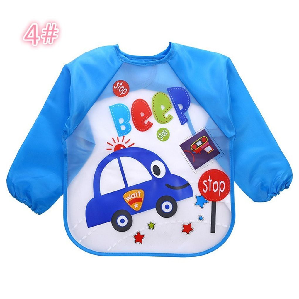 plastic weaning bibs