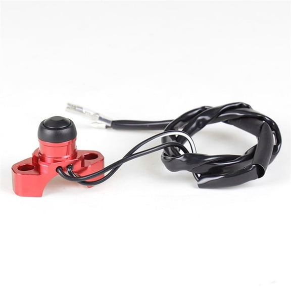 Phyun CNC Engine Stop Start Kill Switch Button For Motorcycle ATV Dirt Pit Bike Quad