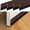 Brown-1-3/4 x 36 Inch-4, variant on 2 All-season Door Sweep For Bottom Of Exterior And Interior Aluminum Alloy Rubbermercial Weather Stripping Draft Stopper Threshold Seal (1-3/4 X 36 Inch)