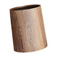 thumbnail image 5 of CoudarTitie Imitation Wood Grain Trash Can Storage Bucket Home Elegant Waste Bin Rubbish Bin M, 5 of 9