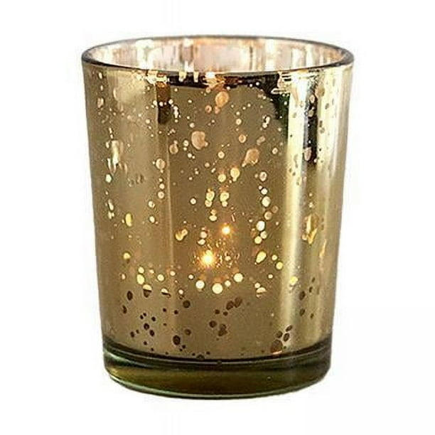 Portavelas De Cristal Para Mesa, Boda Y Hogar, 6xTealight