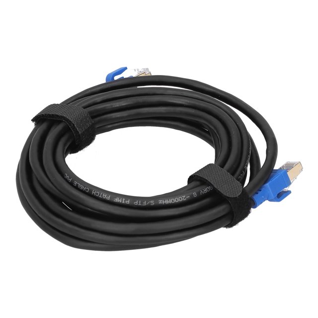 Ccdes Cable Ethernet, conector RJ45 sensible de 40 Gbps, cable Ethernet de 2000 MHz para concentradores, enrutadores, red para el hogar inteligente/aplicación de servidor de oficina, Cable No se aplica