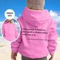 thumbnail image 2 of lnmuld Hoodies for Teen Girls Solid Color Girl's Hoodie Long Sleeve Soft Sweatshirt Graphic Hoody Kids Cute Pullovers Top Clothes for Girls Size:11-12 Years, 2 of 5