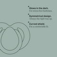 thumbnail image 5 of Tommee Tippee Night Time Glow in the Dark Pacifiers | 18-36m, 2 Count | Symmetrical Design, BPA-Free Silicone, 5 of 8
