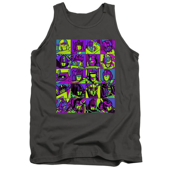 Transformers - Transformer Squares - Tank Top - X-Large