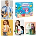 thumbnail image 4 of & Sea Life Beginner Sewing Kit for Kids Ages 7+ â Includes 9 Kids Sewing Projects w/Tools & Art Supplies â DIY Felt Crafts â Girls & Boys Gifts for 7, 8, 9, 10, 11, 12 Year Old, 4 of 6