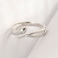 thumbnail image 1 of Fiudx Anillo Ajustable, Aleación Galvanizada, Elegante Anillo con Diseño de Serpiente, Anillos de Pareja Que No Se Deslustran, Ideal para El Día de San Valentín, Perfecto para Hombres y Mujeres, Mate, 1 of 3