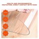 thumbnail image 2 of Waterproof Pvc Clear Table Cover Tablecloth Transparent Desk Protector Pad Mat, 2 of 5
