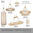 thumbnail image 4 of Minka Metropolitan - Niu - 22 Light 2-Tier Chandelier-31.63 Inches Tall and 39, 4 of 7