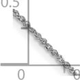 thumbnail image 5 of 14K White Gold 1.1mm Ropa Chain (14 X 1.1) Made In Indonesia wrpa020-14, 5 of 5